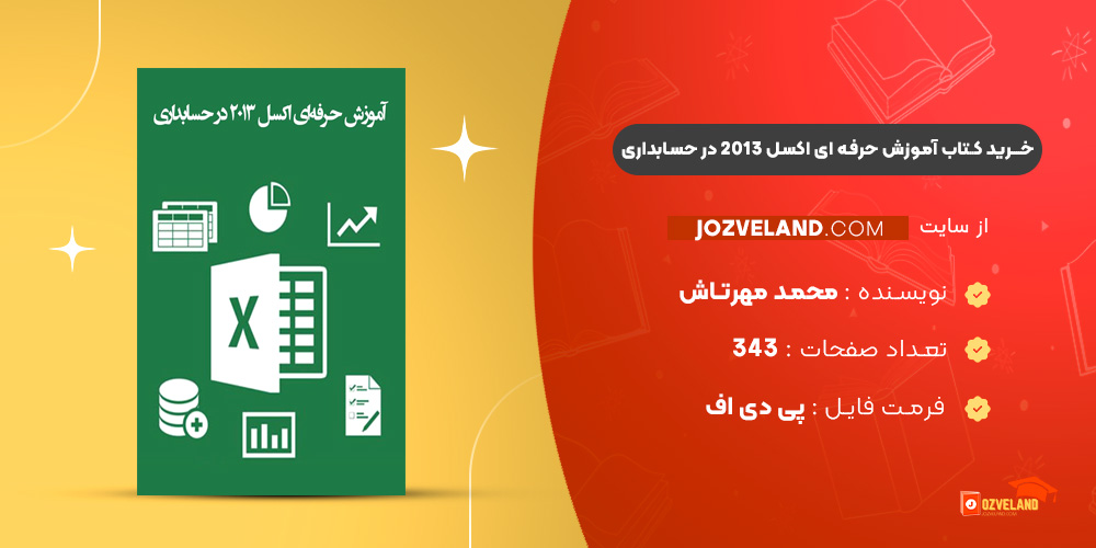 دانلود پی دی اف کتاب آموزش حرفه ای اکسل 2013 در حسابداری محمد مهرتاش PDF